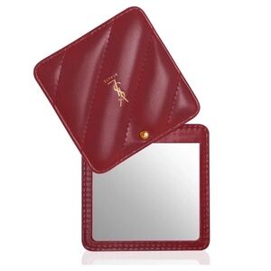 Yves Saint Laurent Red Quilted Mirror